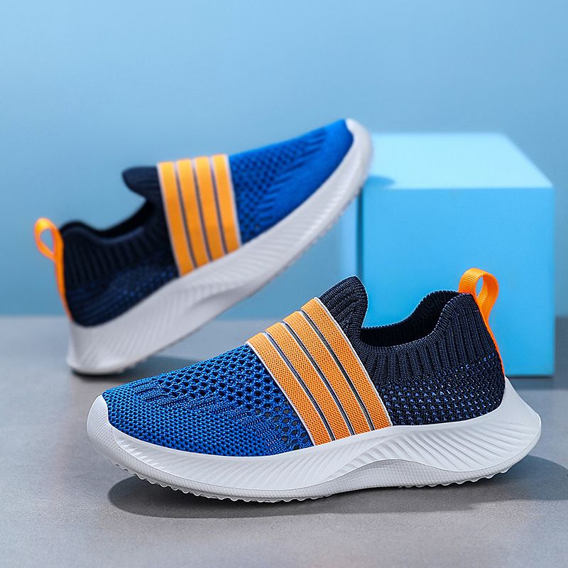 Spring And Autumn Breathable Men's Surface Casual Sports Big Children's Mesh Running Shoes_voghion.com