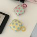 Suitable 4th Bluetooth Earphone Creative Pink And Green Polka Dot Pro 2/3rd Generation Case For Women_voghion.com