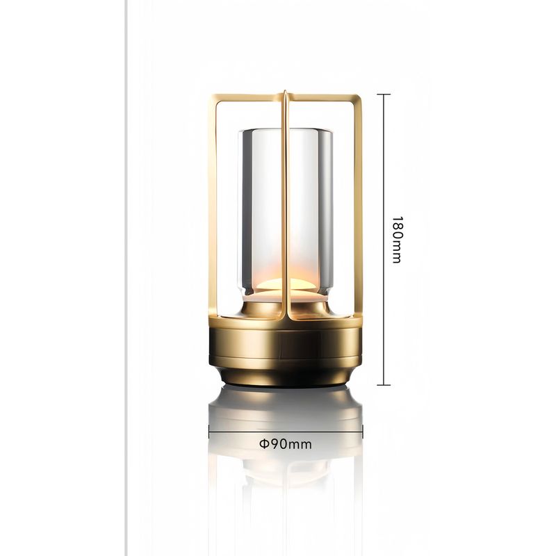 Bar Restaurant Nordic Atmosphere Creative Cafe Rechargeable Outdoor Camping Table Night Light Qingba Desk Lamp_voghion.com