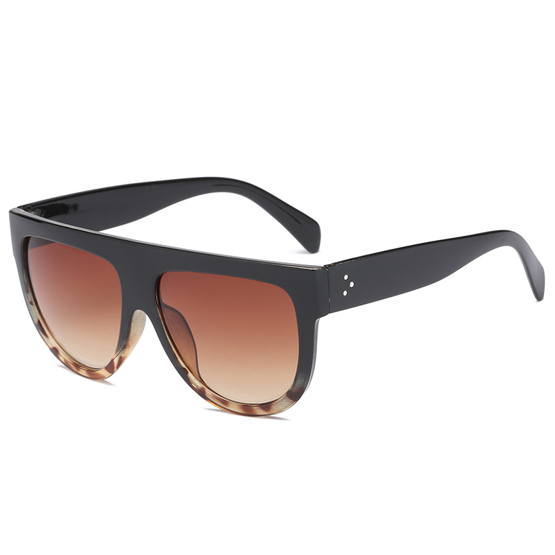 Jaunas modes saulesbrilles liela rāmja tendences saulesbrilles vīriešiem un sievietēm personalizētas daudzpusīgas saulesbrilles 15961_voghion.com