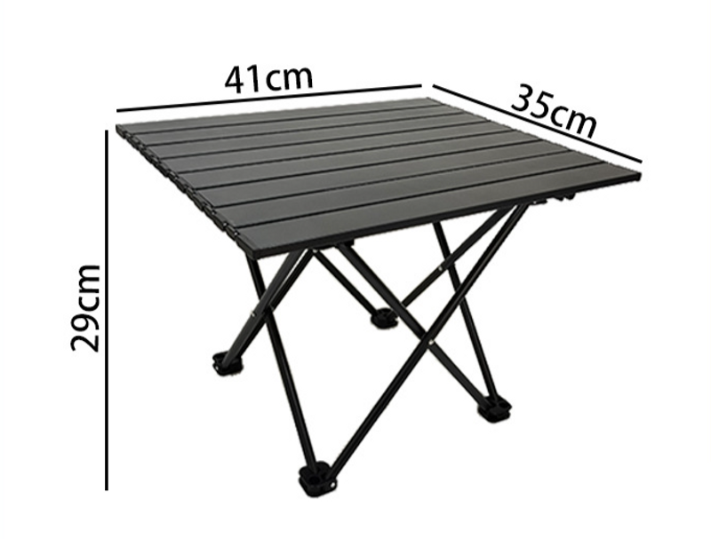 Outdoor Portable Folding Ultra Light Aluminum Alloy Table Picnic Camping Aluminum Plate Table Barbecue Large Table_voghion.com