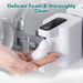 14oz Automatic Foam Soap Dispenser - USB Rechargeable Touch-Free With Smart Sensor For Bathroom & Kitchen, Modern Home Essential_voghion.com