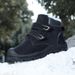 Winter Children's Snow Boots With Cotton For Men, Warm High-top Trendy Thick Cotton Shoes For Women_voghion.com
