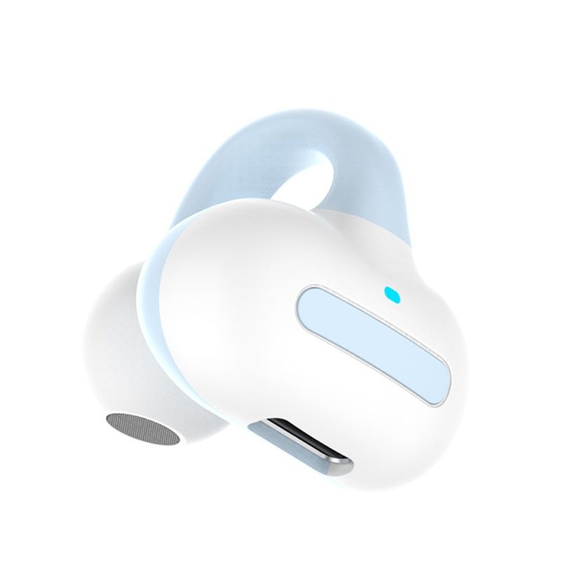 Brezžične stereo slušalke Bluetooth z enim ušesom M-S8 (modre)_voghion.com