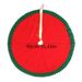 1pc Christmas tree skirt Christmas tree bottom apron green edge floor mat Home Shop Christmas party decoration_voghion.com