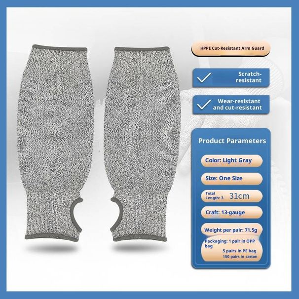 Schnittfeste Armstulpen der Stufe 5 – Hochleistungsschutz für Holzbearbeitung, Schweißen und Glasbearbeitung (atmungsaktiv und schmutzabweisend)_voghion.com