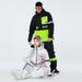 Snow & Rainwear Unisex Ski Hoodie & Pants Set – Waterproof Windproof Snowboarding Outfit With Color Blocking_voghion.com
