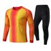 Professional Goalkeeper Jersey Set With Long Sleeves & Pants - Custom Printed Football Uniform For Men & Youth - Breathable Polyester Fabric_voghion.com