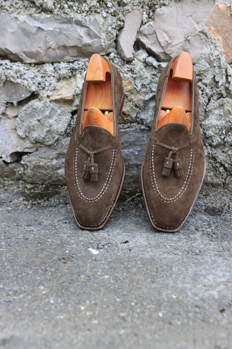 Hochwertige BC Echtes Casual Formal Rindsleder Wildleder Trendy Herren Lederschuhe_voghion.com