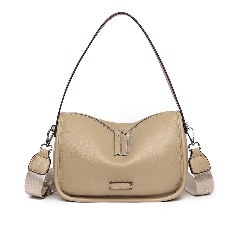 Borsa a tracolla da donna in vera pelle di mucca di alta qualità, borsa a tracolla da donna_voghion.com