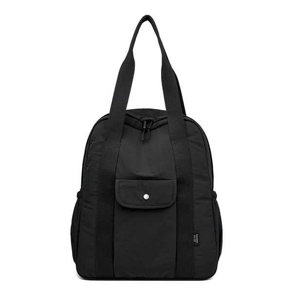 Urban Outing Fresh Schultertasche Damen Neue Mode Einfache Textur Student Pendler Rucksack_voghion.com