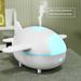 Airplane-Shaped USB Humidifier With Remote Control – Ultrasonic Aroma Diffuser & Night Light For Home, Office, Nursery_voghion.com