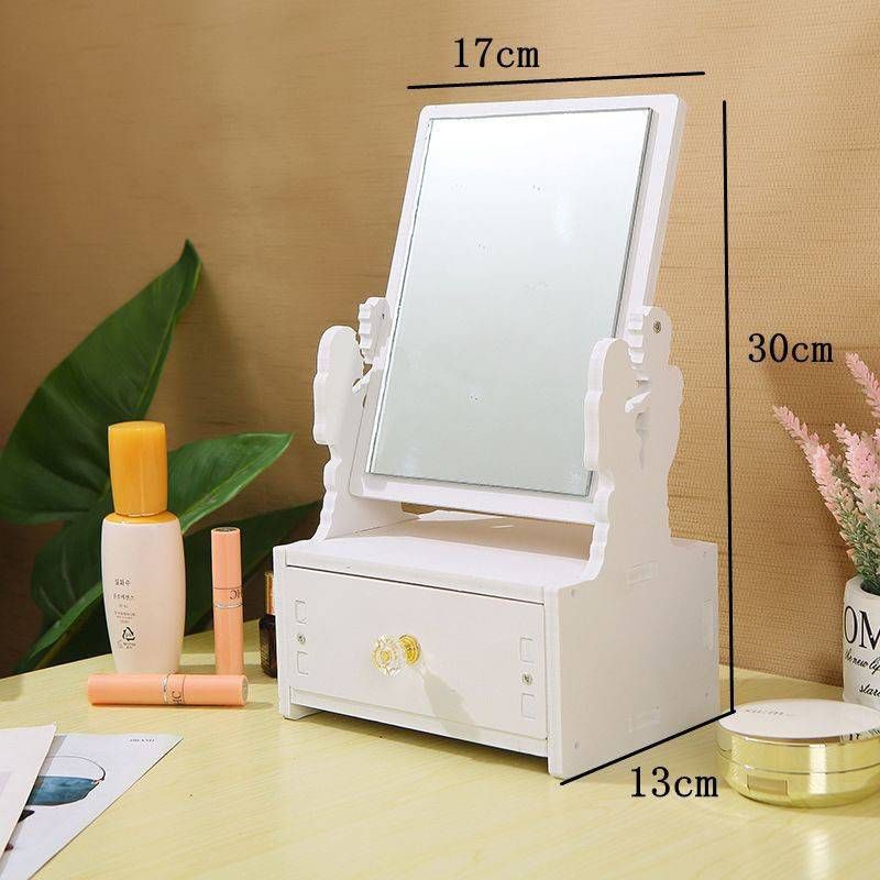 Mirror, Makeup Mirror, Dressing Table, Dressing Mirror, Desktop Desktop, Home Use, Simple Cloud, Large Mirror_voghion.com