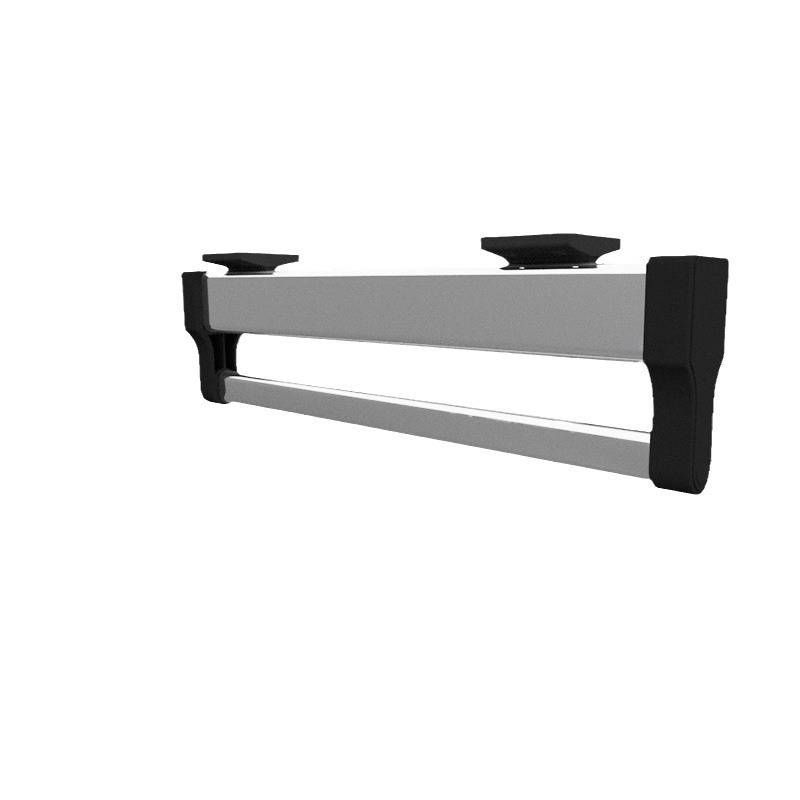 55cm Top-Mounted Extendable Closet Rod - Pull-Out Hanging Rail For Wardrobe Organization_voghion.com