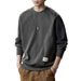 Pulse Pulse Stylish Plus Size Ins Style Shirt Youth Sweatshirt Spring Autumn Base Layer Men's Hot-Selling National Trend Loose Long_voghion.com