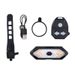 Fahrradheck Kabellose USB-Fernbedienung Blinker Mountainbike LED-Warnlicht Wiederaufladbare Reitausrüstung_voghion.com