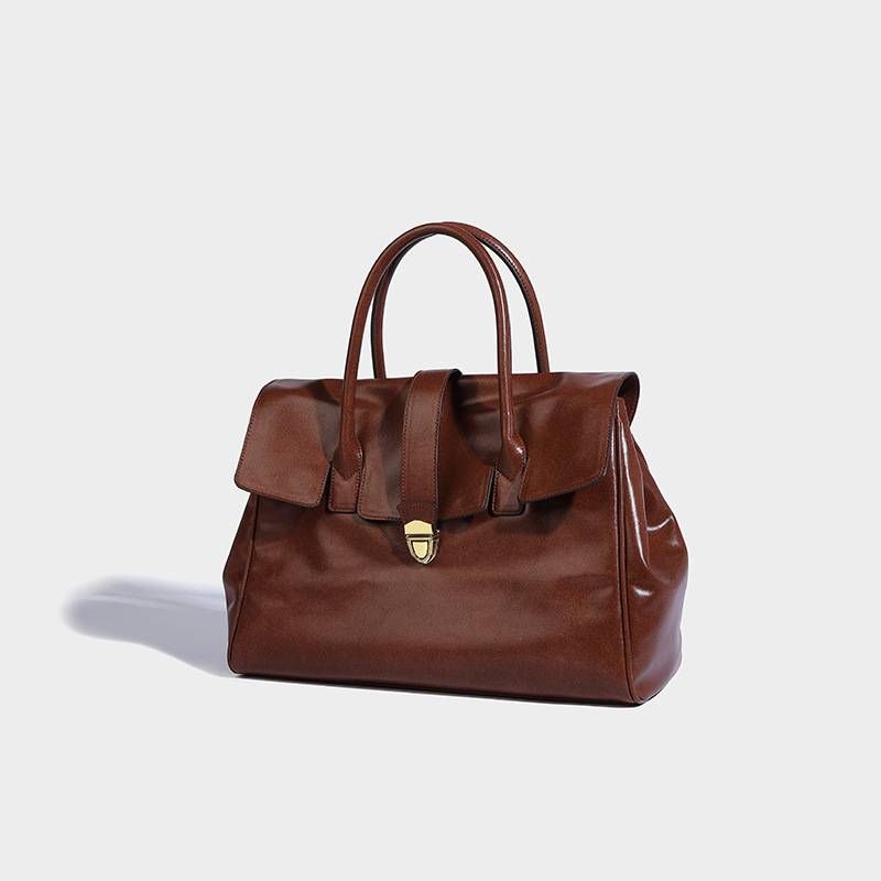 Damen 2024 Neue trendige Luxus-Einkaufstasche mit großem Fassungsvermögen, lässige Retro-Handtasche für offizielle_voghion.com
