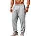 2024 Men's Summer Autumn Two-Stripe Sports Casual Versatile Loose Jogger Pants_voghion.com