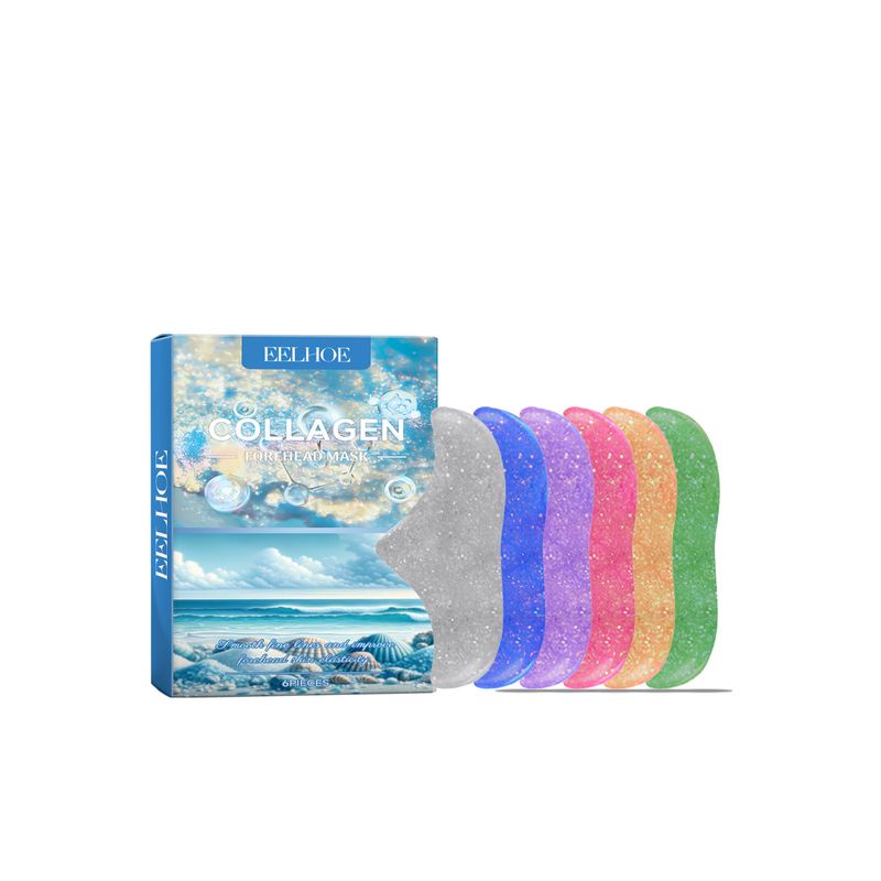 EELHOE collagen forehead patch moisturizes wrinkles on the forehead, increasing skin elasticity and radiance_voghion.com