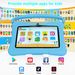 Kids Learning Tablet With Shockproof Case - 7" IPS Screen, Android OS, 16GB Storage, Bluetooth, Dual Camera - Educational Gift For Children_voghion.com