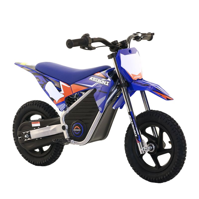 MX-E150 12 Inch For 3-6 Year Old Children Off-road Racing, Maximum Speed 13km/h 150W Mid-mounted Brushed Motor Cruising Range 10km Rear Mechanical Disc Brakes And Spring Shock Absorbers._voghion.com