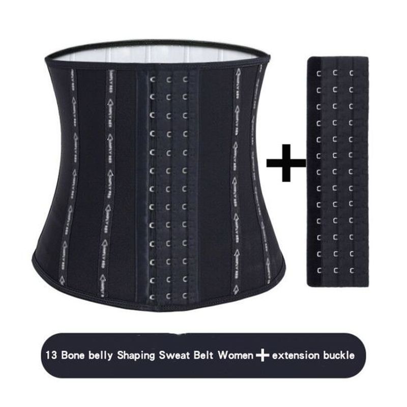 Waist Tummy Shaper Sauna Sweat Belt Sweat To Lose Weight Woman Postpartum Waist Trainer Slimming Sheath Woman Flat Belly_voghion.com