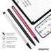 Universal 2-in-1 Mobile Phone Touch Screen Portable Capacitive Stylus Pen For IPhone IPad Samsung Tablet Accessories_voghion.com