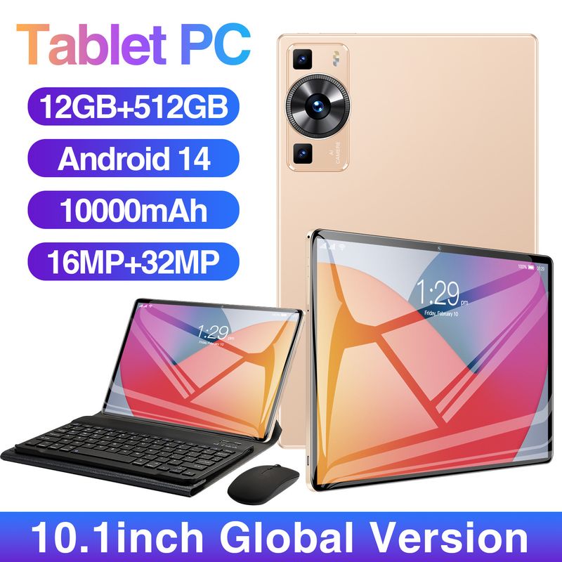 10,1-Zoll-Android-Tablet mit Vollbild und integrierten Lern-, Büro- und Gaming-Funktionen_voghion.com