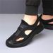 Sandali da uomo estivi, nuovi, traspiranti, casual, con un piede, antiscivolo, traforati, da spiaggia, scarpe da acqua_voghion.com