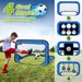 4-In-1 Portable Soccer Goal For Kids - Foldable Training Net With Detachable Frame & Carry Bag_voghion.com