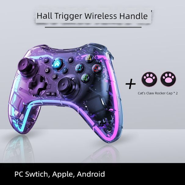 Wireless Blue-Tooth Game Handle PC Computer S03 Black Myth Wired Hall Trigger Double Notebook Steam_voghion.com