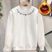 New American Style Sweatshirt Trendy Brand Crew Neck Loose Fit Versatile Couple Men's Long Sleeve Base Layer_voghion.com