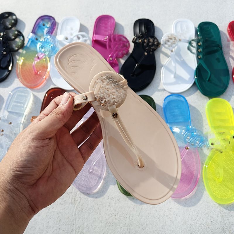 TB Sandaler Flip-Flops Dam Platta Tå 2025 Nya Strandtofflor_voghion.com