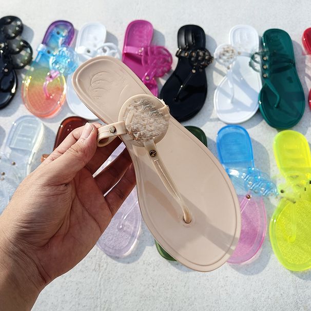 TB Sandaler Flip-Flops Dam Platta Tå 2025 Nya Strandtofflor_voghion.com