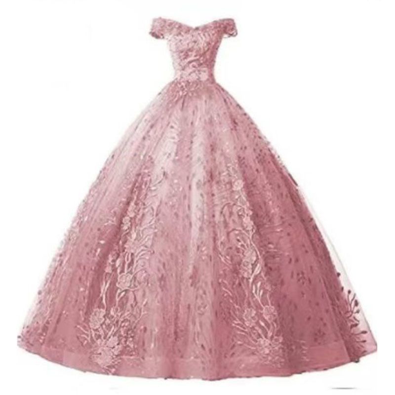 Vêtements pour femmes Performance de printemps Robe de mariée colorée et moelleuse Examen d'art Solo Étudiante Costume de performance simple_voghion.com
