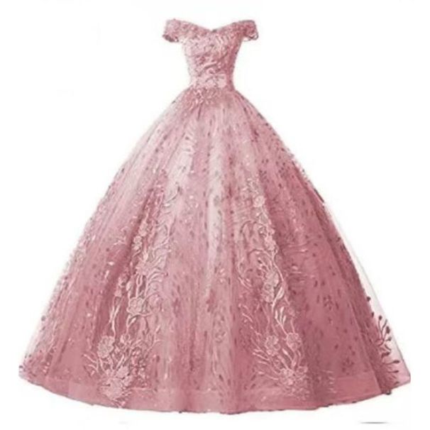 Vêtements pour femmes Performance de printemps Robe de mariée colorée et moelleuse Examen d'art Solo Étudiante Costume de performance simple_voghion.com