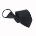 8CM wide men's formal attire, business and office staff, zippered tie, easy to pull for security work, lazy tie_voghion.com