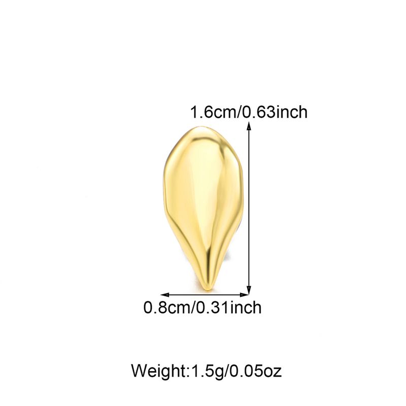 1 pezzo di presa per denti geometrica in zircone di rame_voghion.com