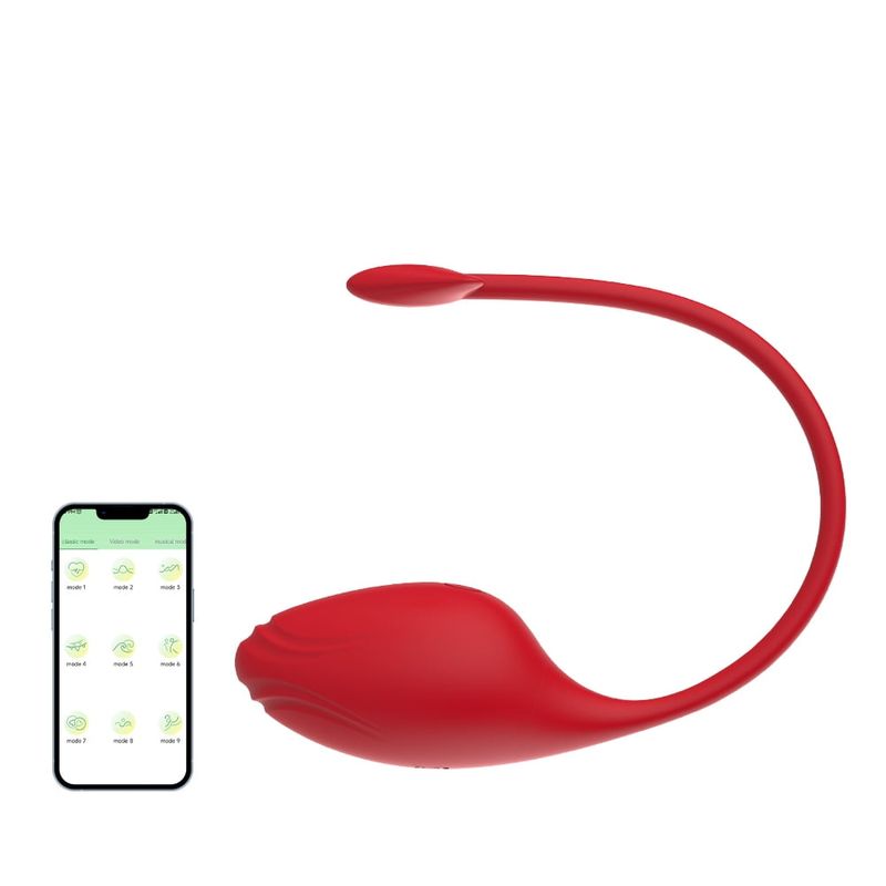 Birdsexy APP Control Panties Vibrating Egg For Women Pleasures, Vibrator Female Egg Clitoris Stimulator G-Spot Massager Sex Toys For Women, Rose Red_voghion.com
