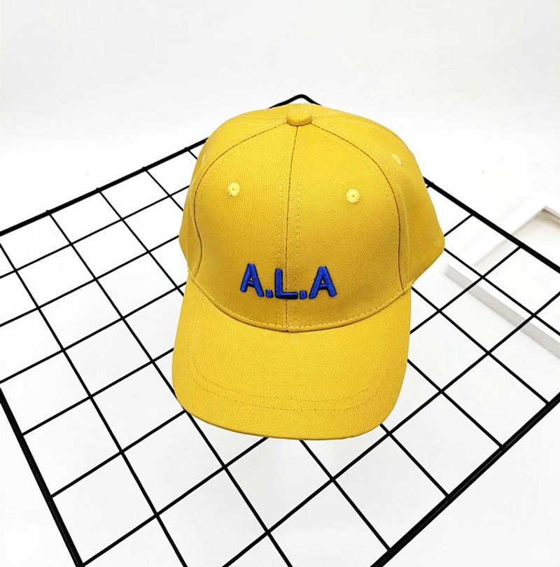 Spring and summer children's peaked cap male and female baby sunshade baseball cap autumn letter embroidery hat _voghion.com
