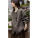 【Blogger's Same Style】XWI Xin Wei Hepburn Style Double-Sided Wool Coat For Women 2025 Autumn Winter Fragrant Woolen_voghion.com