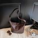 High-end Large Capacity For Women 2025 New Fashion Crossbody Casual Versatile Shoulder Simple Bucket Bag_voghion.com