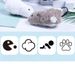 Lustiges und interaktives Plüsch-Aufziehmaus-Spielzeug für Katzen, Hunde und Kinder. Mechanisches, bewegliches Tierspielzeug zum Spielen und für Streiche._voghion.com