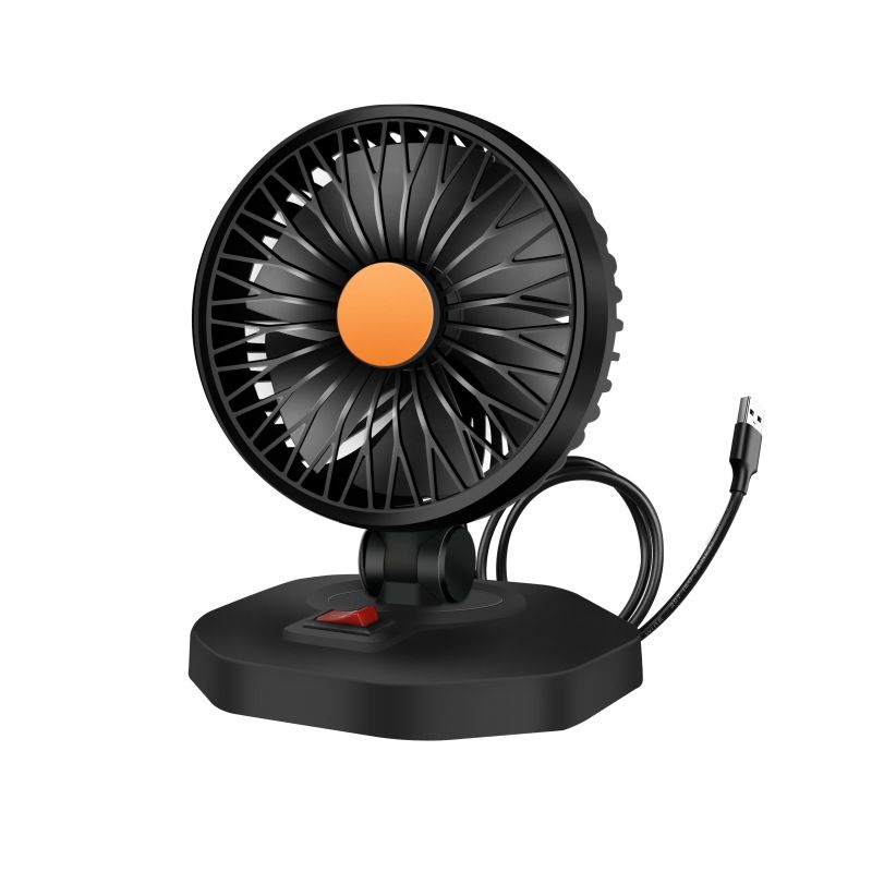 Xunniu yaz USB araç üstü çift başlı fan_voghion.com