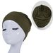 Mercerized Cotton Turban Hat – Elastic Pullover Head Cover For Women (No-Balling Design, Muslim-Friendly Hair Concealer)_voghion.com