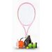 Trainer Outdoor With String Rebound Self-Practice Parent-Child Children's Single Player Tennis Racket Set_voghion.com