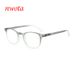 Reading Glasses Two Color Gradient Elastic Paint Frame Spring Legs Old Light Mirror Rivet Round Reading Glasses_voghion.com