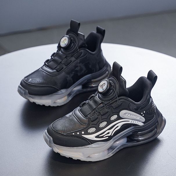 Children's Shoes Autumn And Winter Leather Waterproof Sports Shoes Breathable Ball Shoes_voghion.com