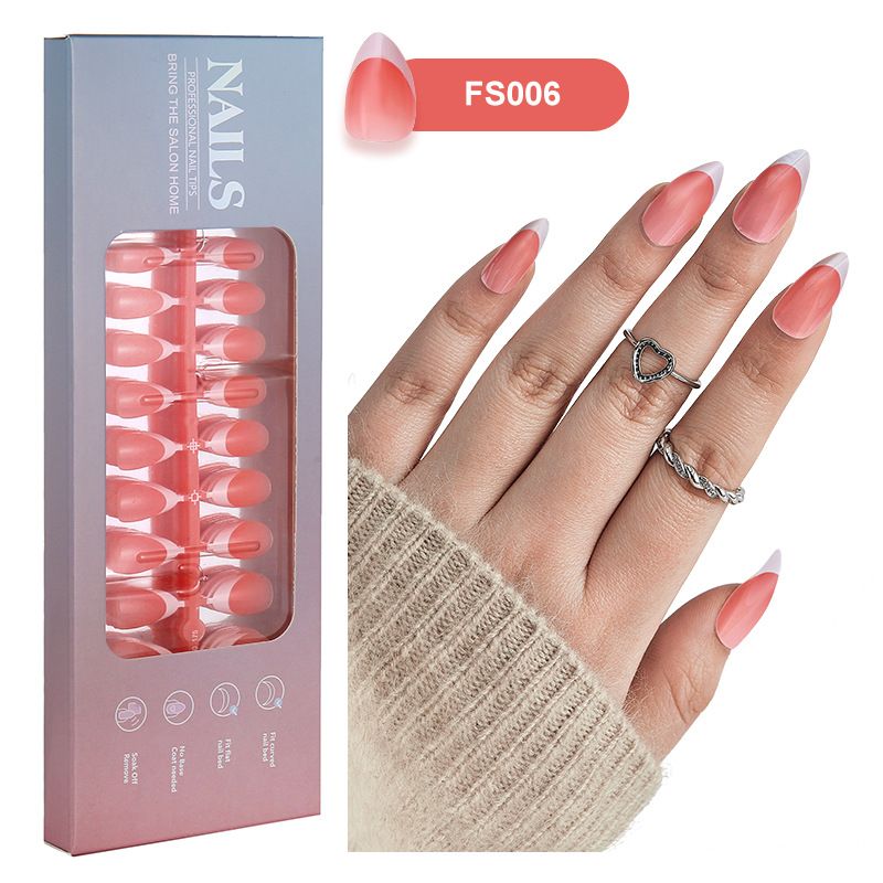 Nails Francia Körömlap Körömtapasz Rövid Mandulás Körömlap Dobozolt 150_voghion.com