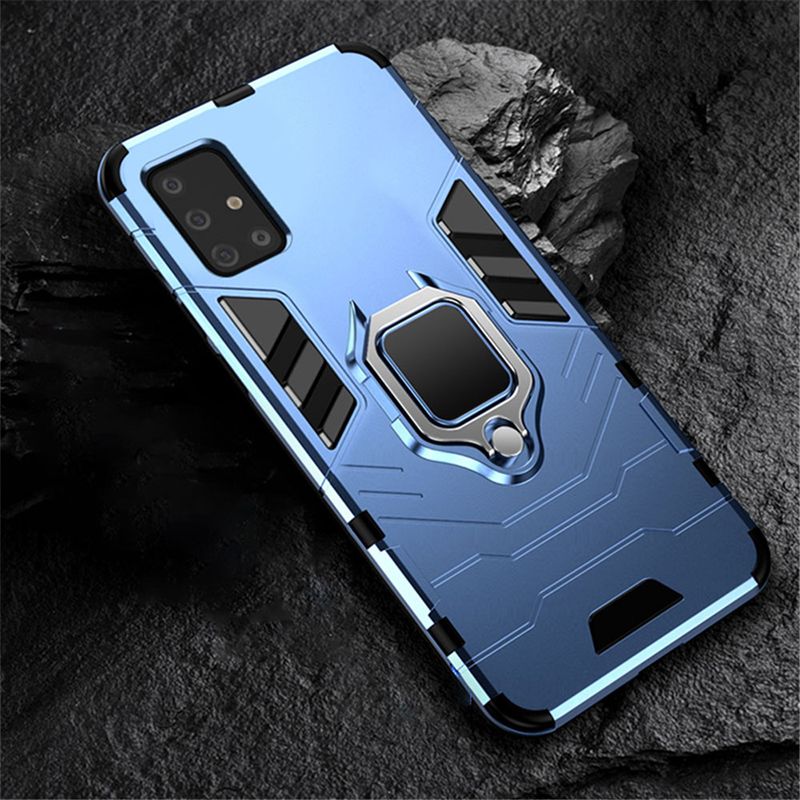 Schokbestendig Armor Ring Case Voor Samsung Galaxy A51 A71 A31 A12 A22 A32 A42 A52 A72 A53 A33 M62 f62 Een 51 Een 71 4G 5G Cover Funda_voghion.com